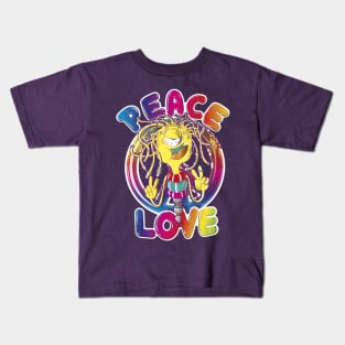 Peace And Love Kids T-Shirt